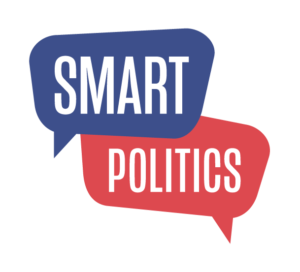 Smart Politics Red and Blue Logo