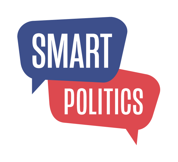 Smart Politics Red and Blue Logo